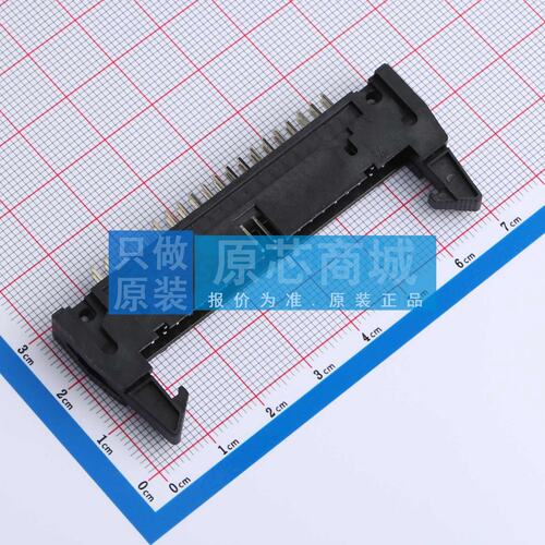 连接器 2.54DC2-01-20PZS 插件,P=2.54mm 2x20P