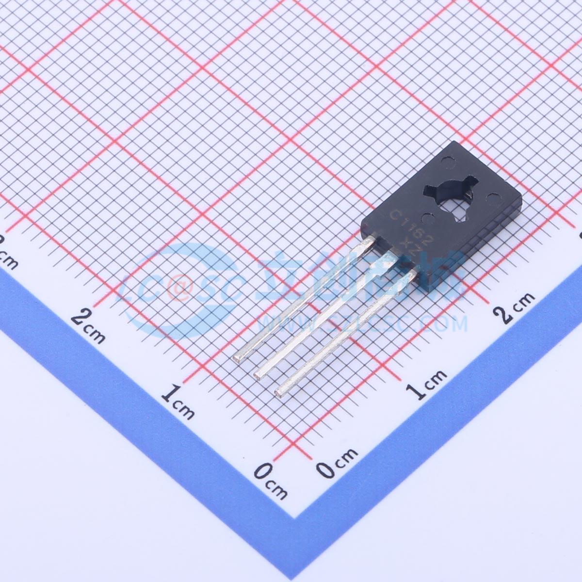 三极管(BJT) 2SC1162 TO-126 CJ/长晶 电子元器件配单