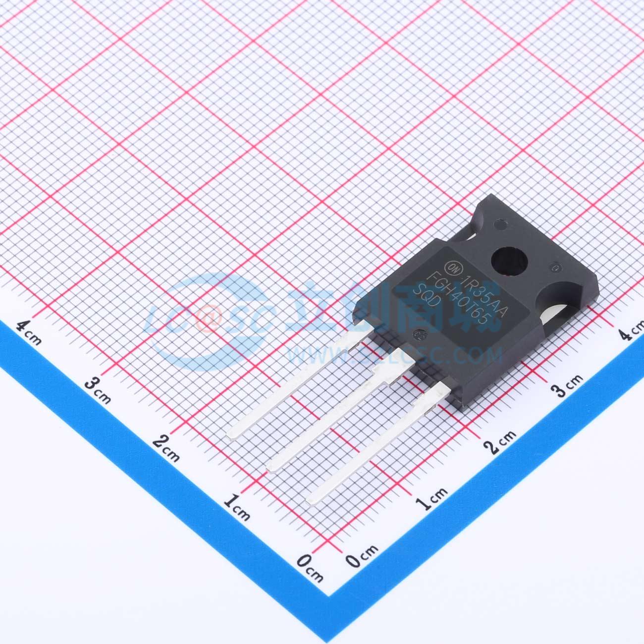 IGBT管/模块 FGH40T65SQD-F155 TO-247-3 onsemi(安森美) 原装