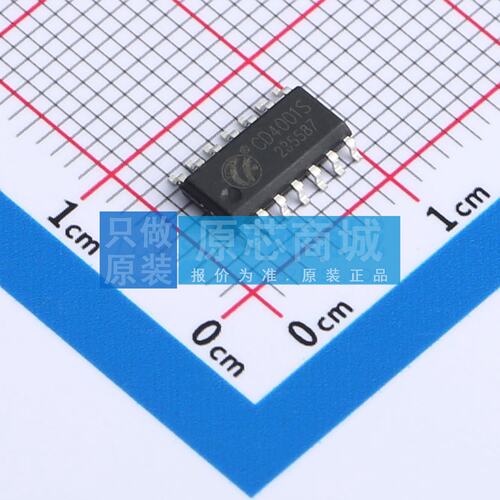 逻辑门 CD4001S SOP-14 原装正品 电子元器件配单