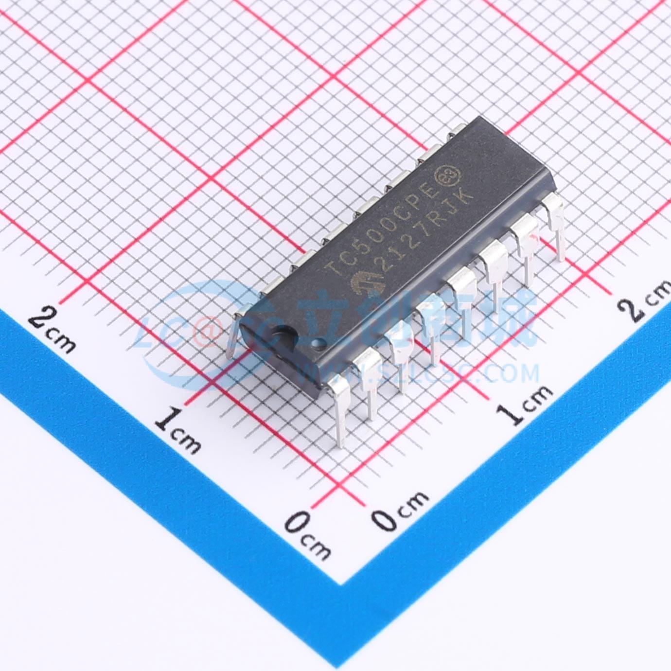 模拟前端(AFE) TC500CPE PDIP-16 原装正品 电子元器件配单