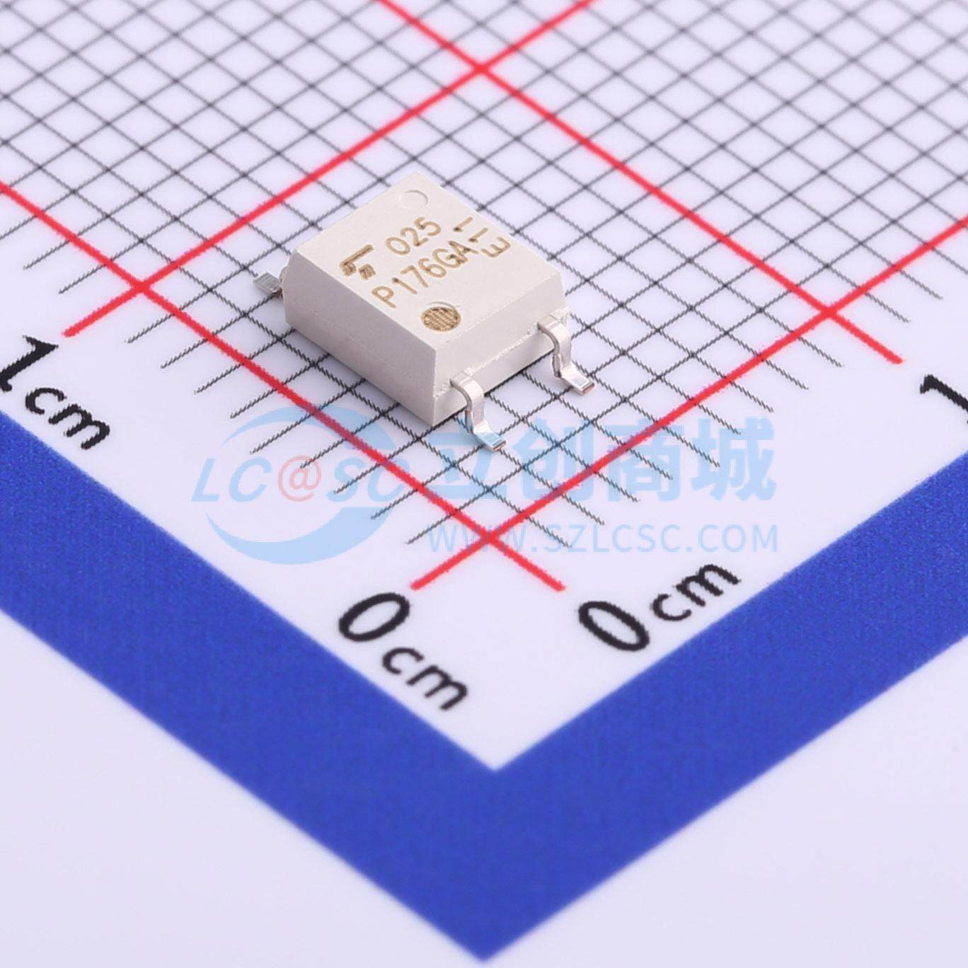 固态继电器(MOS输出) TLP176GA(TP,F) SOP-4-2.54mm 电子元器件