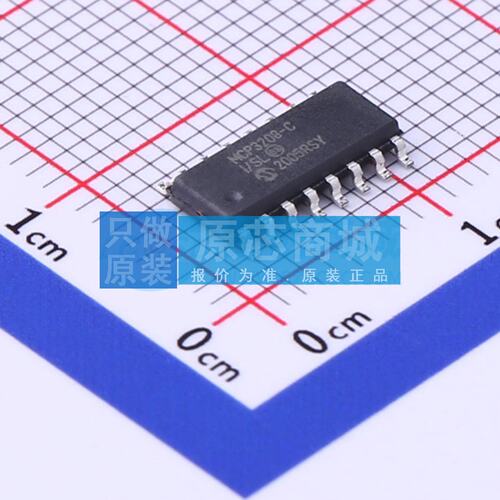 模数转换芯片ADC MCP3208-CI/SL SOIC-16 原装 电子元器件配单