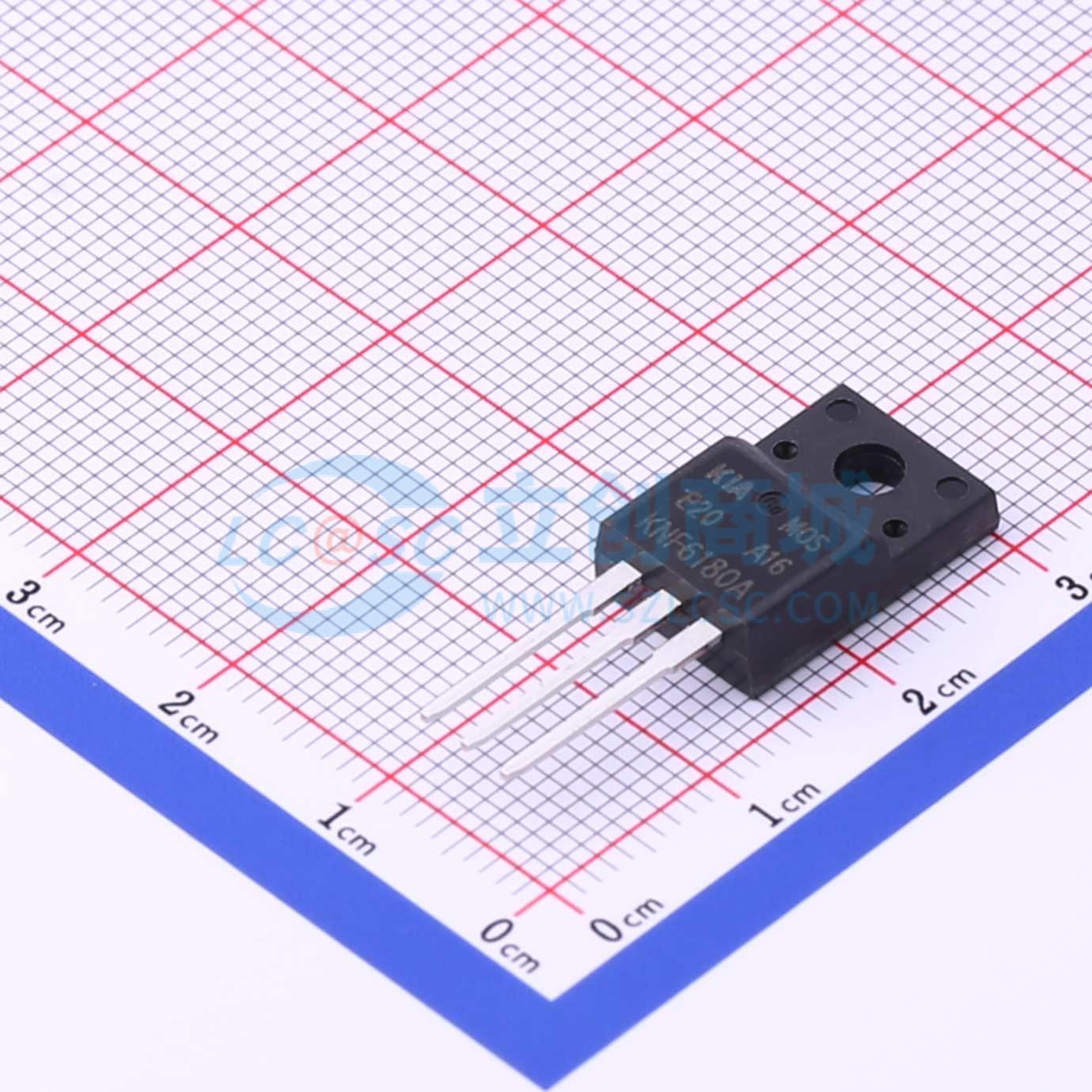 场效应管MOS KNF6180A TO-220F-3 800V 10A KIA 电子元器件