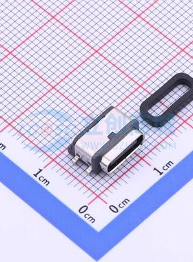 USB连接器 B0404-ATCF-06-015 SMD 母 沉板 6P 电子元器件配单