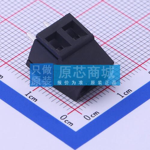 螺钉式接线端子 DB128V-5.0-2P-BK-S 插件,P=5mm 1x2P 电子元器件