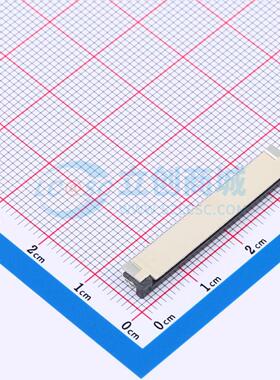 连接器 FPC-1.0AS-28PWCR-H25 SMD,P=1mm,卧贴 抽屉式 28P 上接