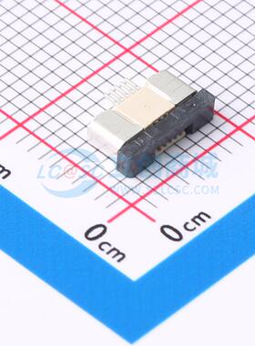 连接器 FPC-0.5AS-5PWCR-H20 SMD,P=0.5mm,卧贴 抽屉式 5P 上接