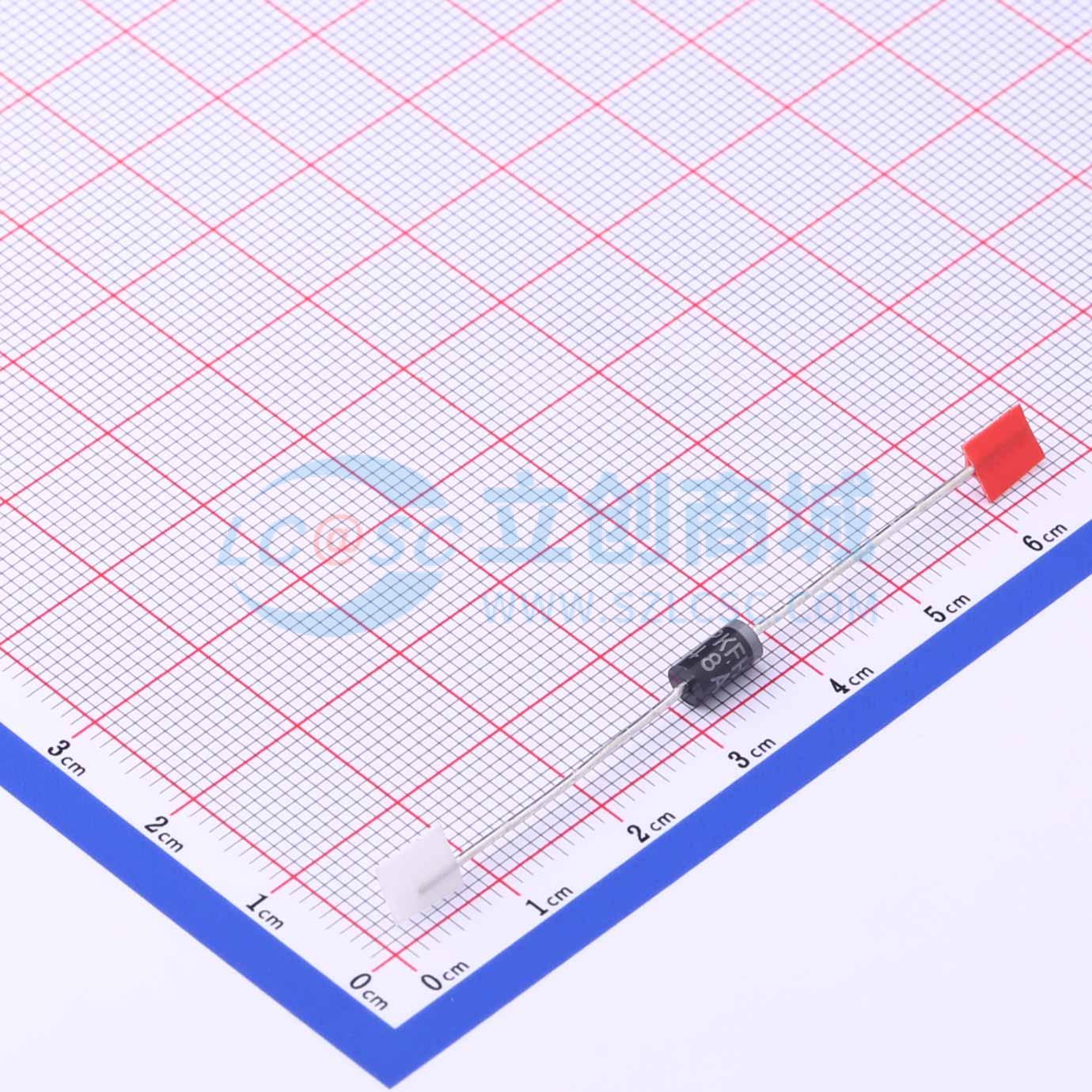 TVS/ESD管 SA48A/B DO-15 48V 6.6A 君耀