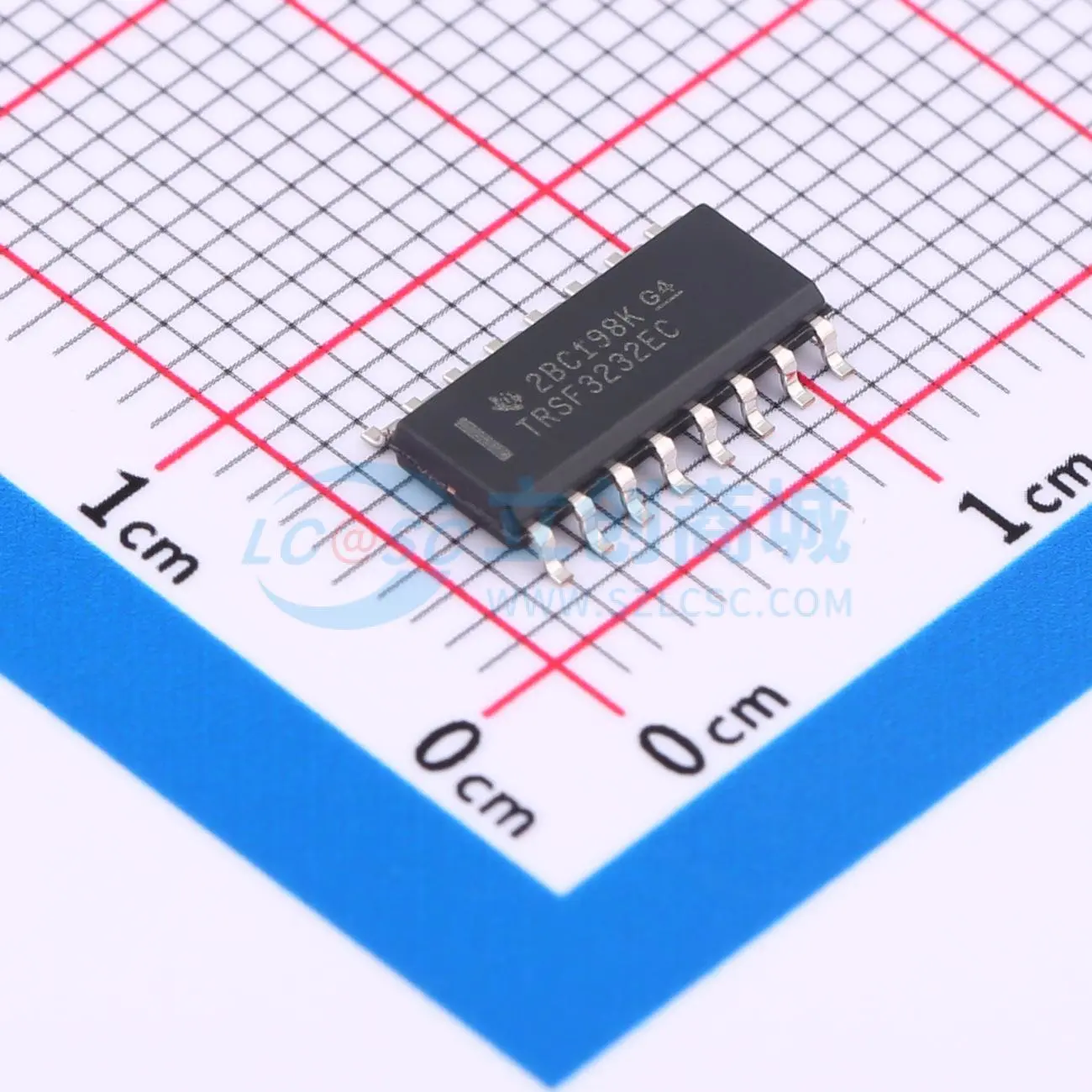 RS232芯片 TRSF3232ECDR SOIC-16 原装正品