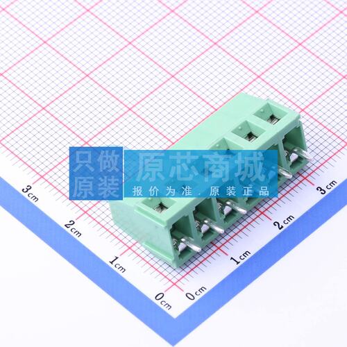 螺钉式接线端子 DB128V-5.08-6P-GN-S 插件,P=5.08mm 1x6P 原装