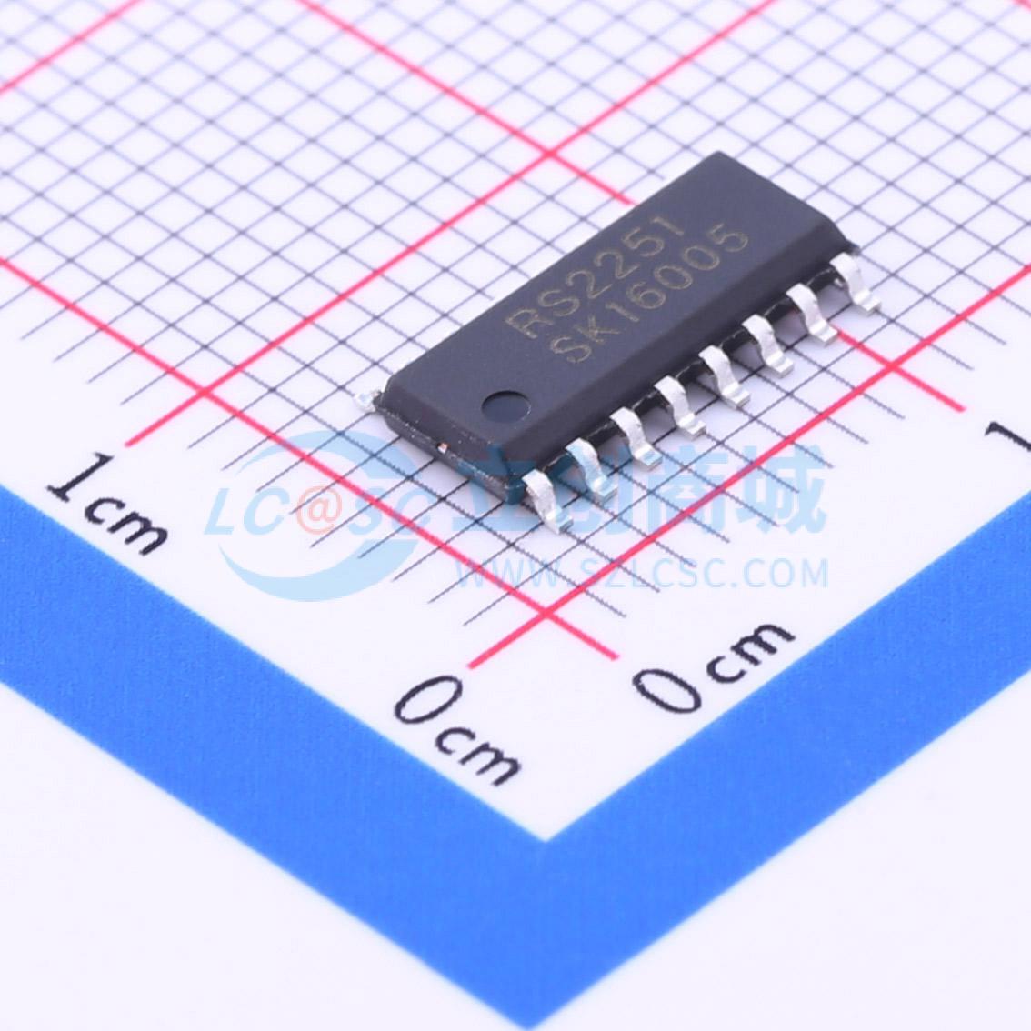 模拟开关/多路复用器 RS2251XS16 SOIC-16 原装 电子元器件配单