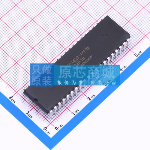 单片机(MCU/MPU/SOC) PIC18F4520-I/P PDIP-40 电子元器件配单