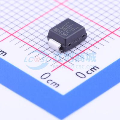 TVS/ESD管 P6SMB36CA SMB(DO-214AA) 30.8V 12.2A Littelfuse力特