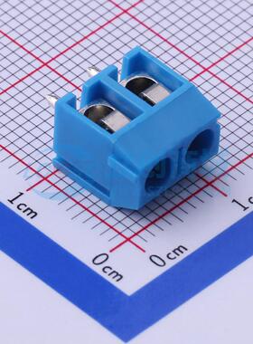 螺钉式接线端子 DB301V-5.0-2P-BU-P 插件,P=5mm 1x2P 电子元器件