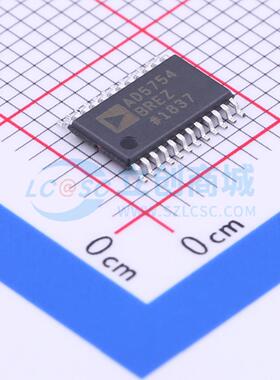 数模转换芯片DAC AD5754BREZ TSSOP-24-EP 原装 电子元器件配单