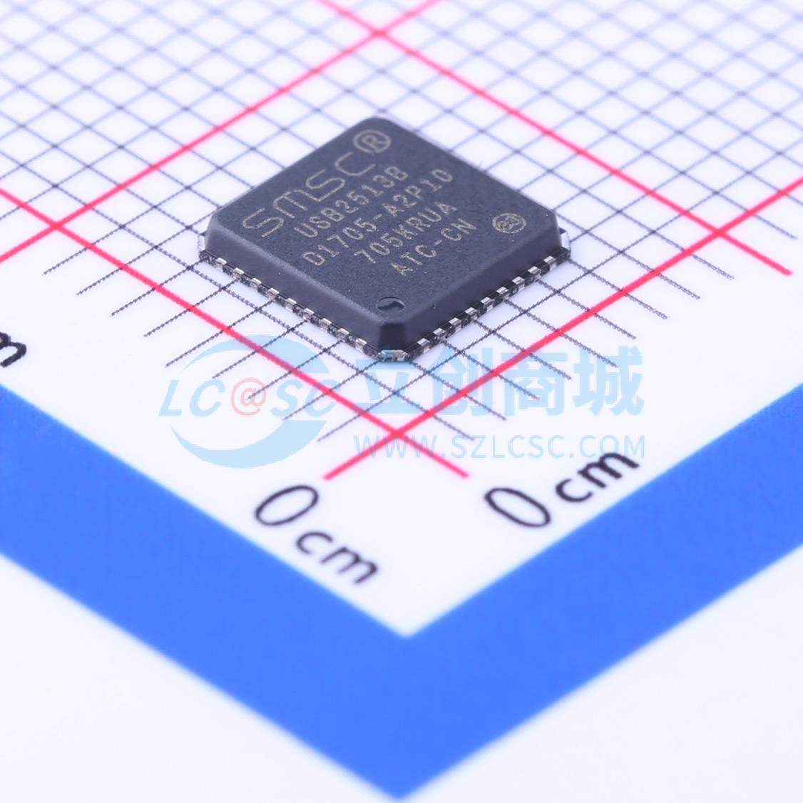 USB集线器 USB2513B-AEZC-TR QFN-36-EP(6x6) 电子元器件配单