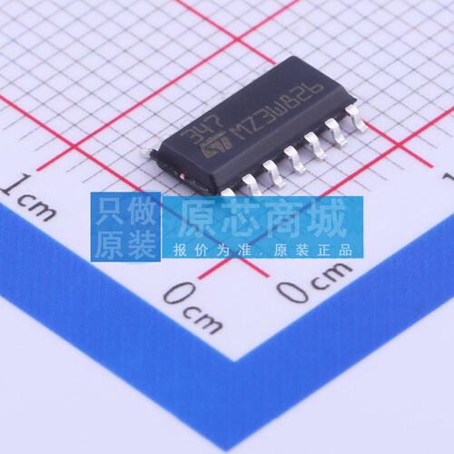 FET输入运放 LF347DT SOIC-14 原装正品 电子元器件配单