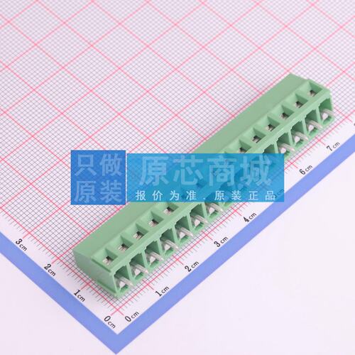 螺钉式接线端子 DB128V-5.0-15P-GN-S 插件,P=5mm 电子元器件配单