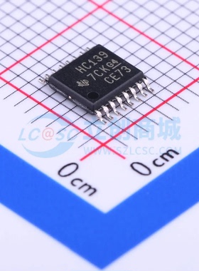 信号开关/编解码器/多路复用器 SN74HC139PWR TSSOP-16 原装正品
