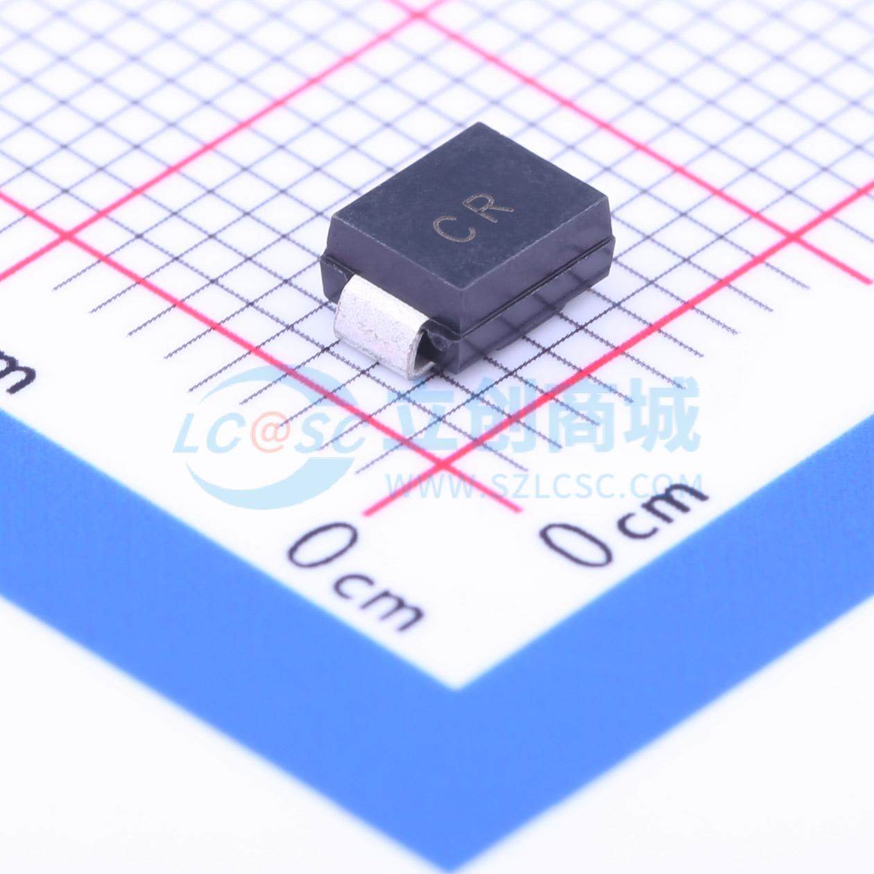 TVS/ESD管 SMBJ40CA SMB(DO-214AA) 40V 9.3A Prisemi(芯导)