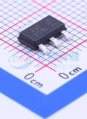 场效应管MOS ZVP2110GTA SOT-223-4 100V 310mA DIODES(美台)