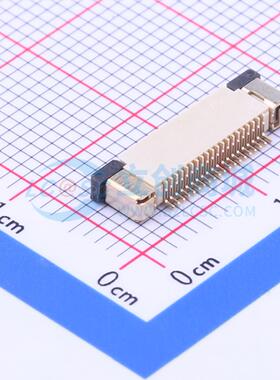 连接器 F0500WR-S-20PNLNG1GT0R SMD,P=0.5mm,卧贴 抽屉式 20P 上