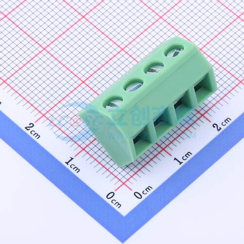 螺钉式接线端子 KF127S-5.08-4P 插件,P=5.08mm 1x4P 电子元器件