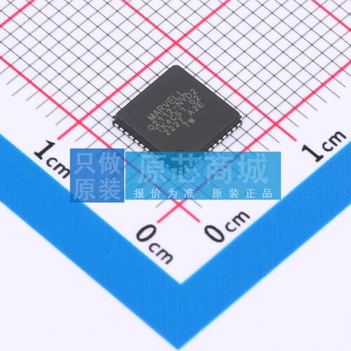 以太网收发器 88Q2112-A2-NYD2A000 TQFN-48(7x7) 电子元器件配单
