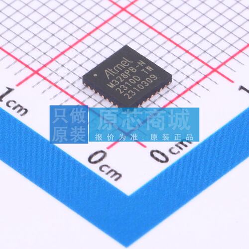 单片机(MCU/MPU/SOC) ATMEGA328PB-MNR VFQFN-32(5x5) 电子元器件