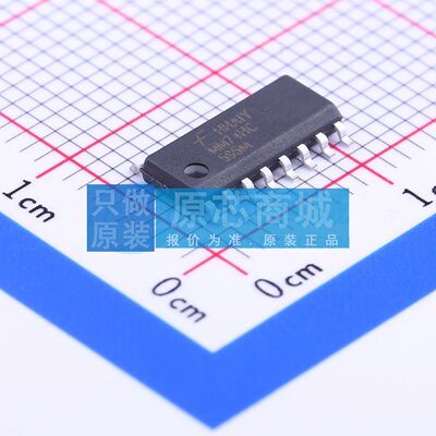 移位寄存器 MM74HC595MX SOIC-16 原装正品 电子元器件配单