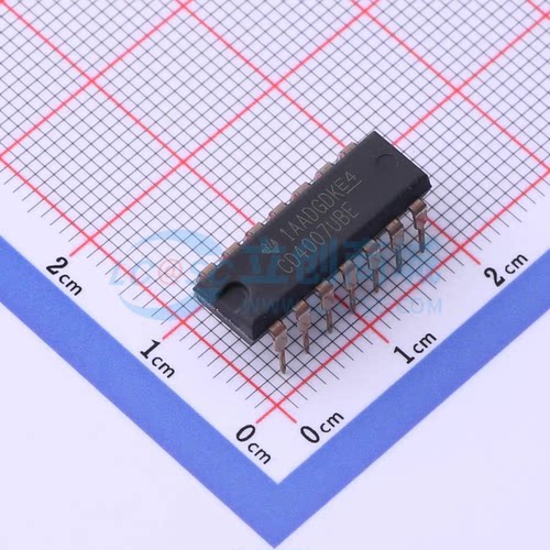 特殊逻辑IC CD4007UBE PDIP-14 原装正品 电子元器件配单