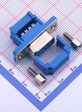D-Sub/VGA连接器 D-DML009PF-L000 - 母 9P 原装 电子元器件配单