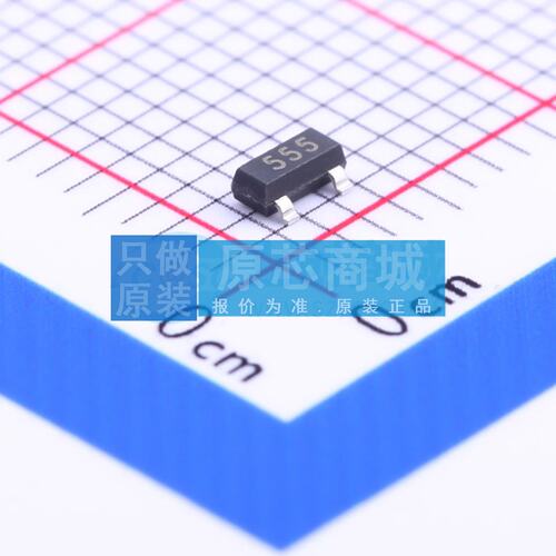 三极管(BJT) FMMT555TA SOT-23 1A 150V DIODES(美台) 电子元器件
