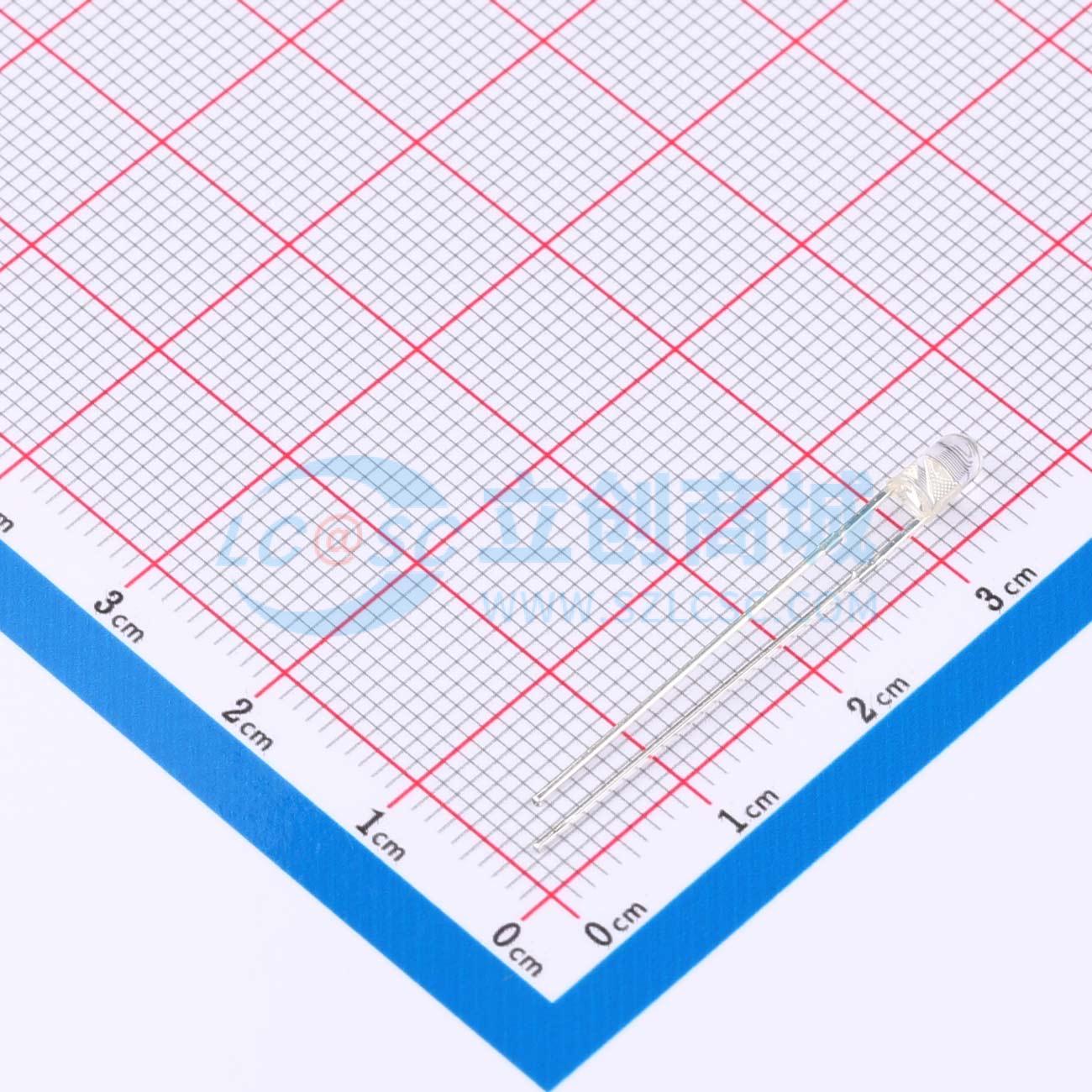 红外发射管 XYC-IR3HA940AC-X4 插件,D=3mm 940nm 电子元器件配单