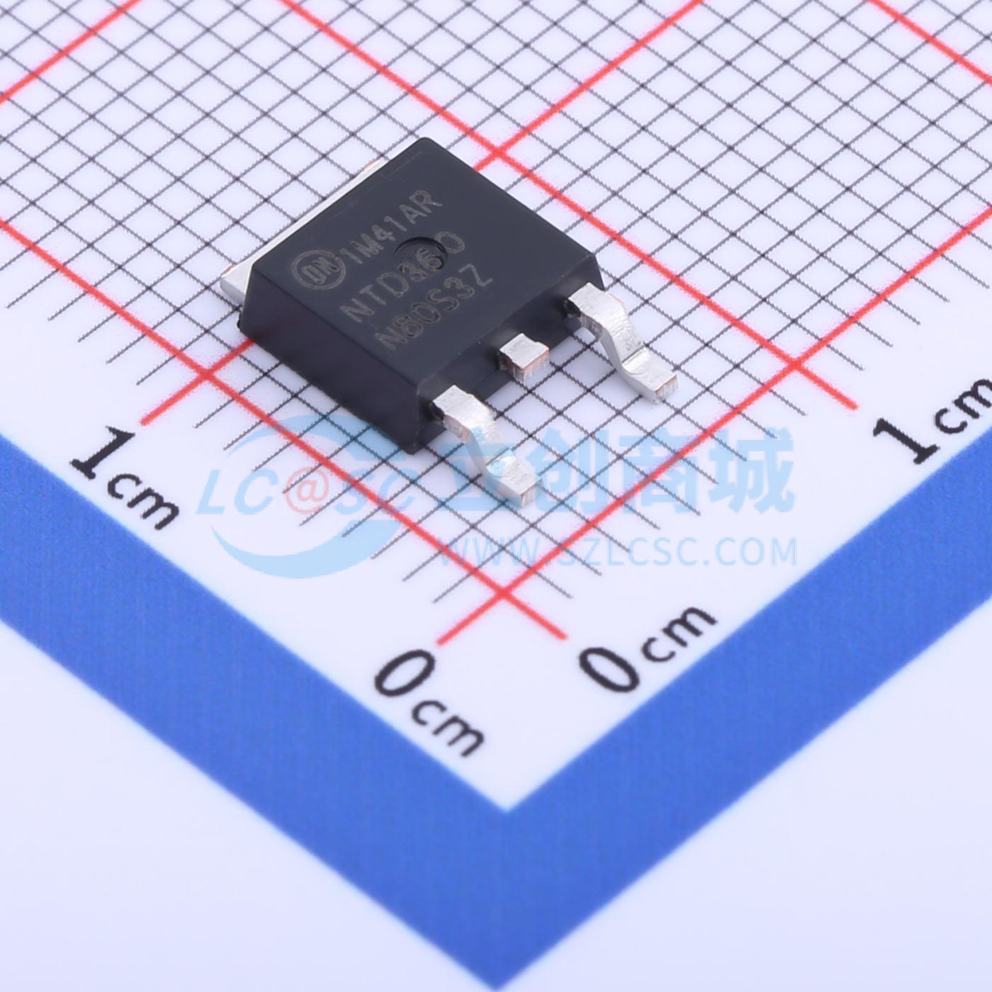 场效应管MOS NTD360N80S3Z TO-252(DPAK) 800V 13A onsemi(安森美