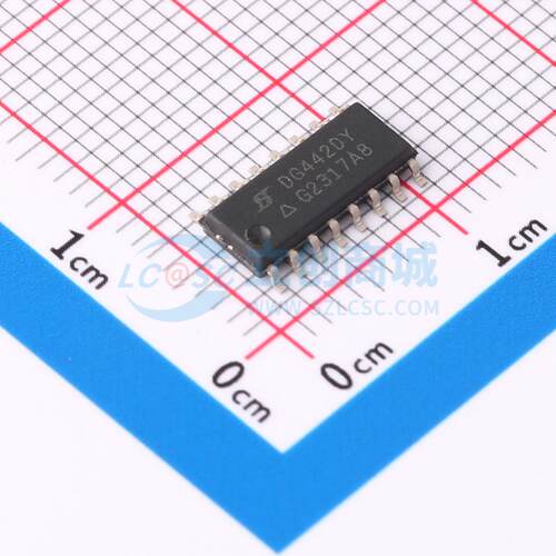 模拟开关/多路复用器 DG442DY-T1-E3 SOIC-16 电子元器件配单