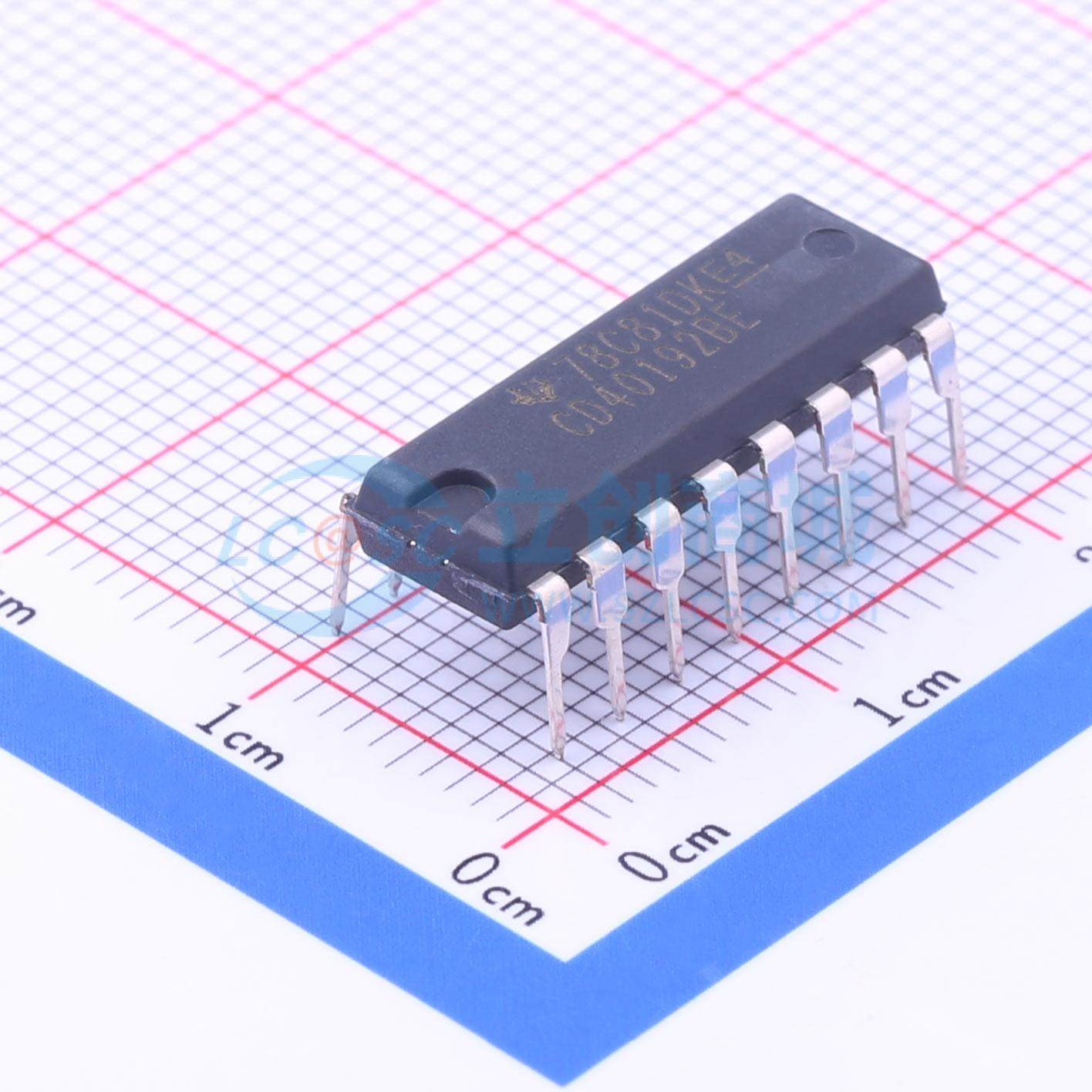 计数器/分频器 CD40192BE DIP-16 原装正品 电子元器件配单