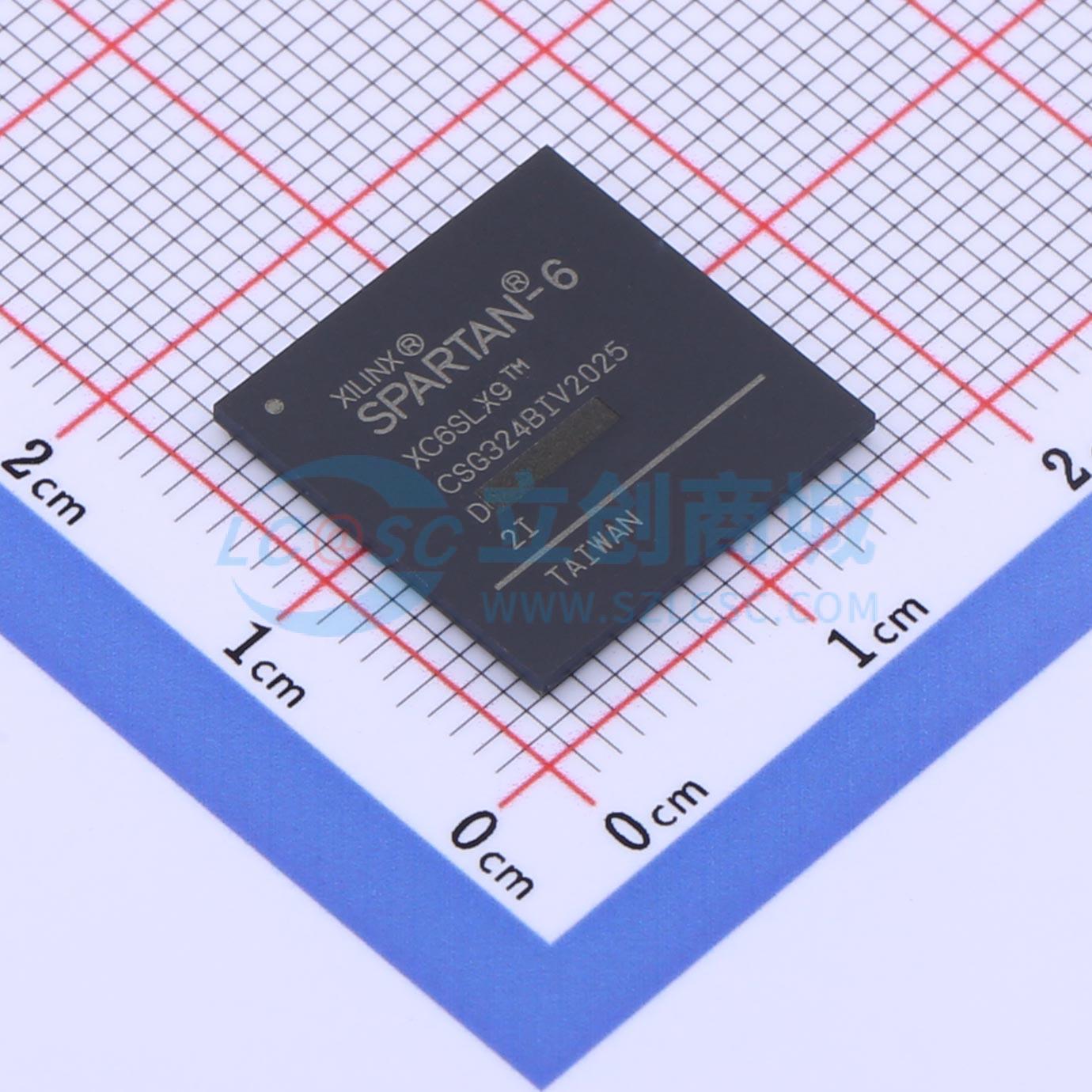 可编程逻辑器件(CPLD/FPGA) XC6SLX9-2CSG324I CSBGA-324 原装