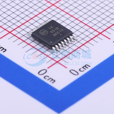 模拟开关/多路复用器 MC14051BDTR2G TSSOP-16 电子元器件配单