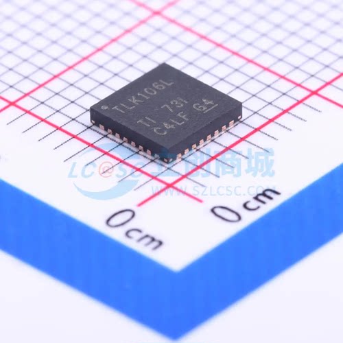 以太网收发器 TLK106LRHBT VQFN-32-EP(5x5) 原装正品