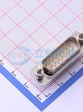 D-Sub/VGA连接器 X0115WC2W4 插件 公 15P 原装 电子元器件配单