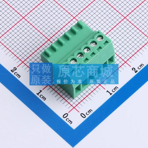插拔式接线端子 MX2EDGK-2.54-06P-GN01-Cu-Y-A P=2.54mm 原装