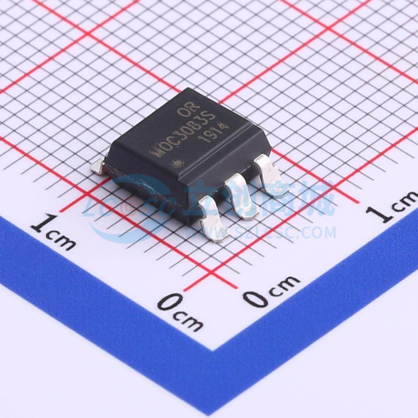 可控硅输出光耦 OR-MOC3083S-TA1 SOP-6-2.54mm 电子元器件配单