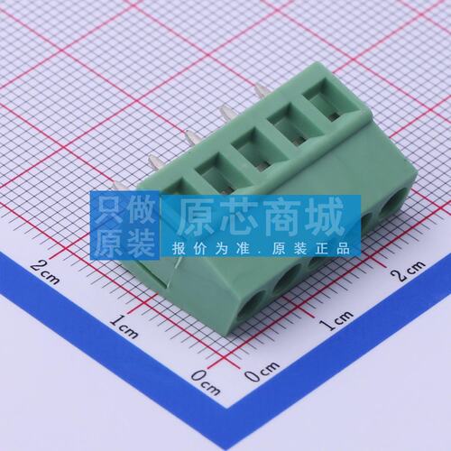 螺钉式接线端子 DB128V-5.0-5P-GN-S 插件,P=5mm 1x5P 电子元器件