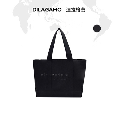 DILAGAMO新款高级质感小众通勤大容量单肩斜挎包 9583