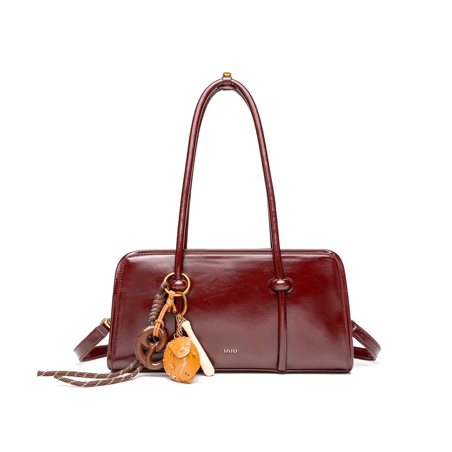 秋冬复古双肩带新款包包斜挎包女包手提实用女士日常通勤简约