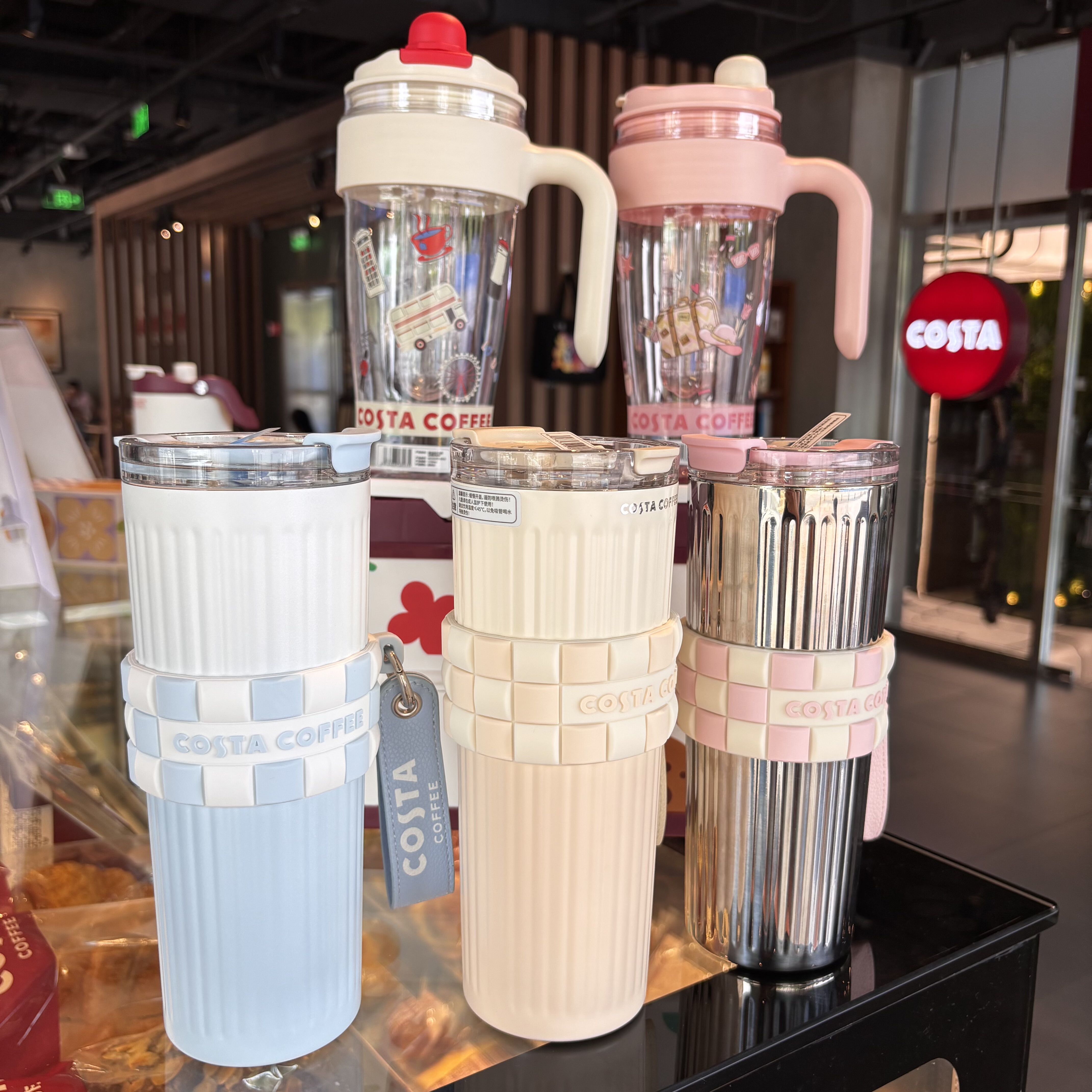 COSTA马卡龙色316不锈钢随行杯