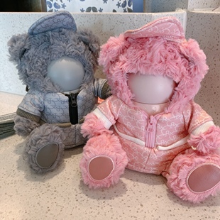 costa情侣款保温杯germ泰迪熊可爱不锈钢保温杯情人节礼物礼盒装