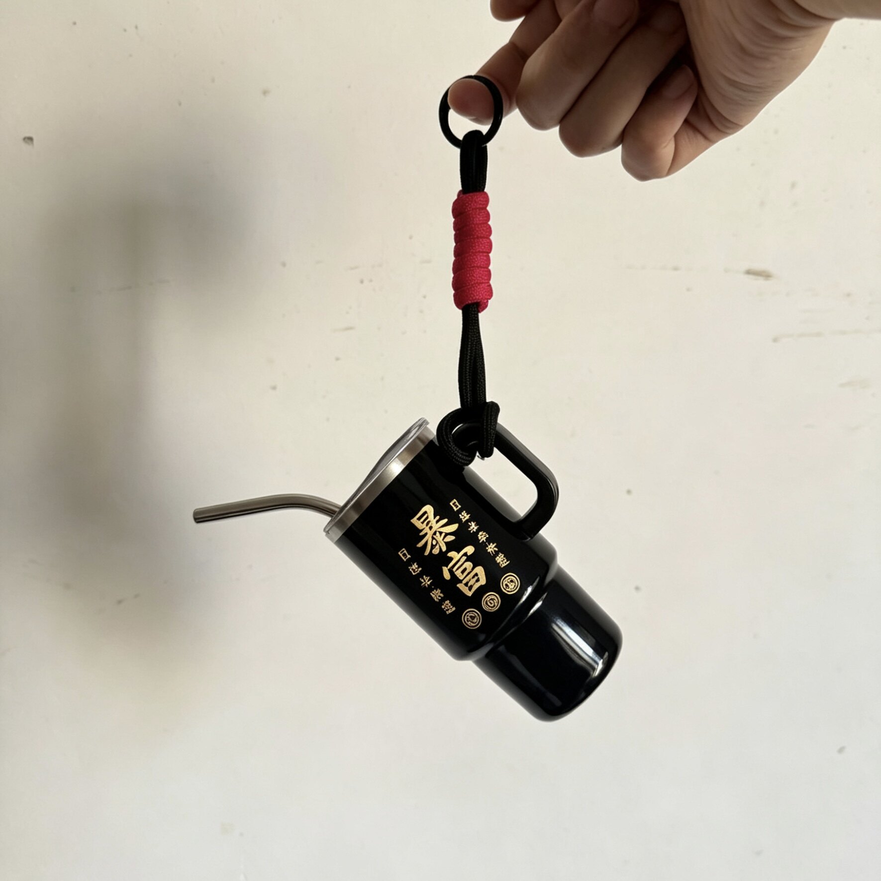 暴富微霸杯随身摇曳杯迷你冰霸杯小容量高颜值保温杯便携车载吸管